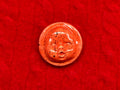 baby face magnet - red & black
