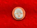baby face magnet - purple & coral