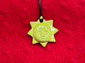 baby face necklace - sun