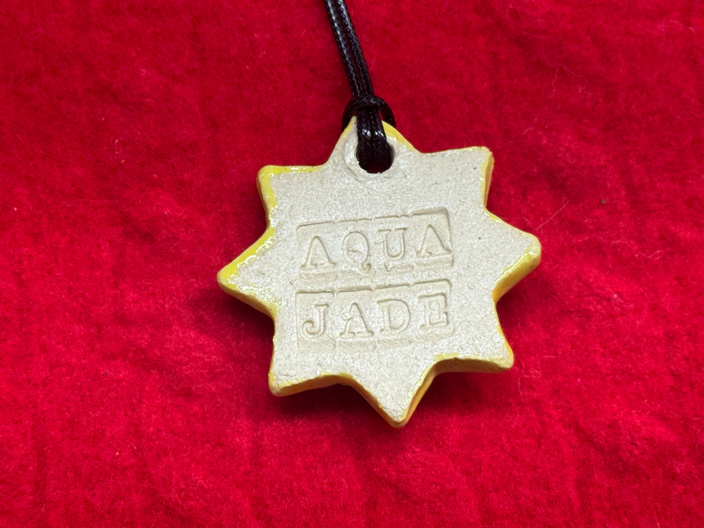 baby face necklace - sun