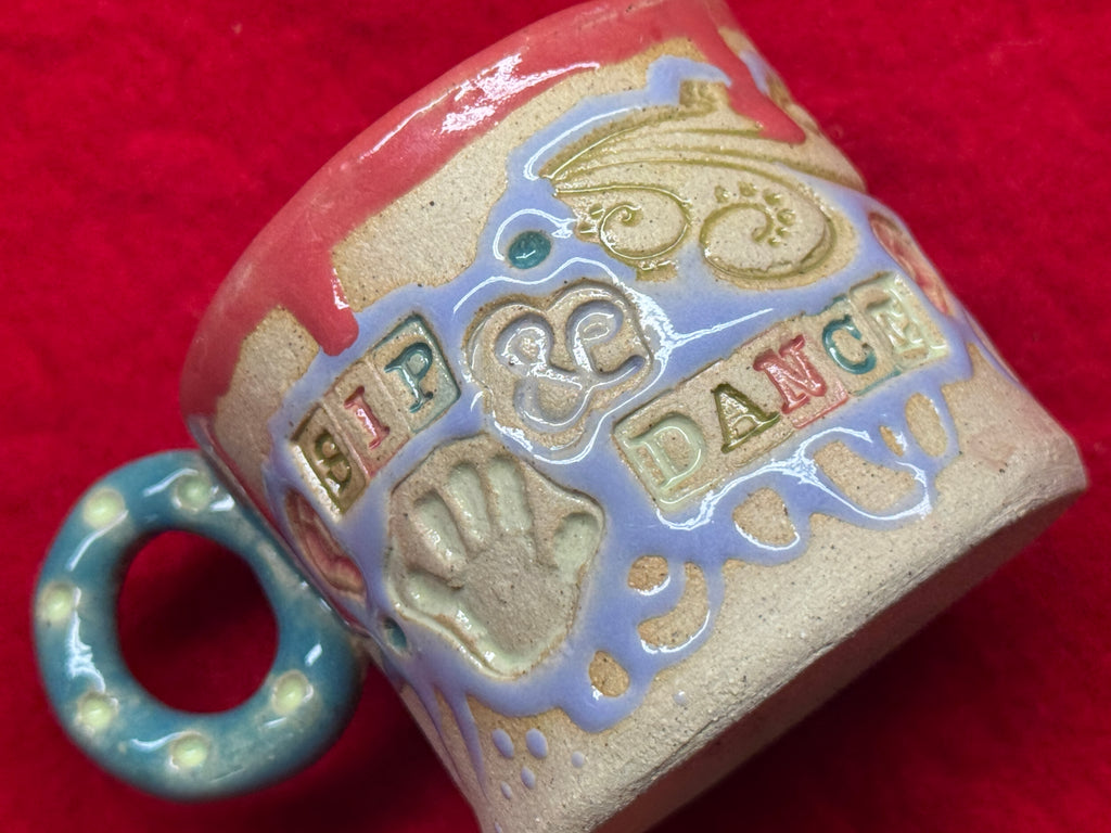 sip & dance espresso cup - multicolor