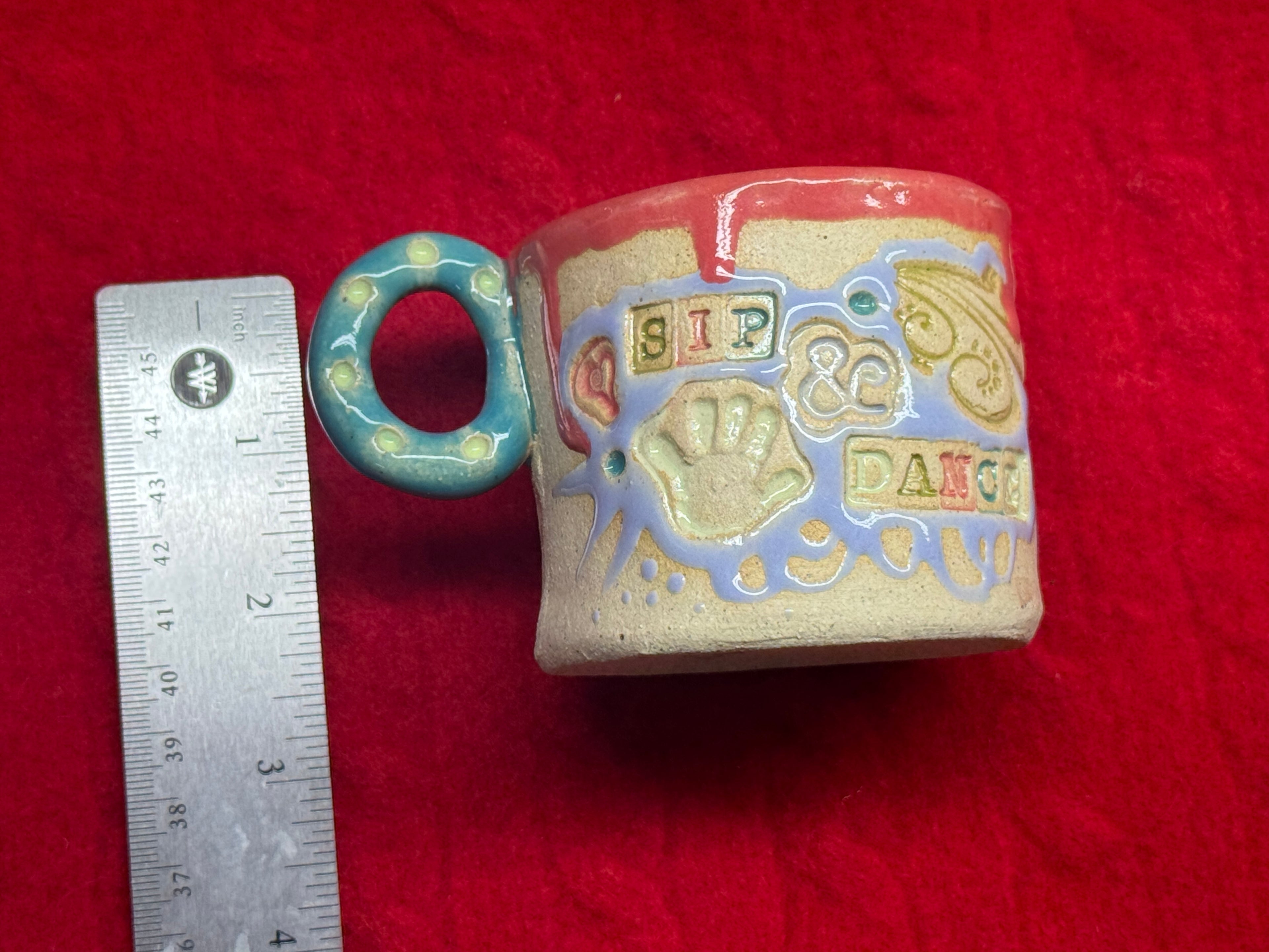 sip & dance espresso cup - multicolor