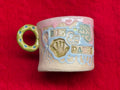 sip & dance espresso cup - pink, green, & blue