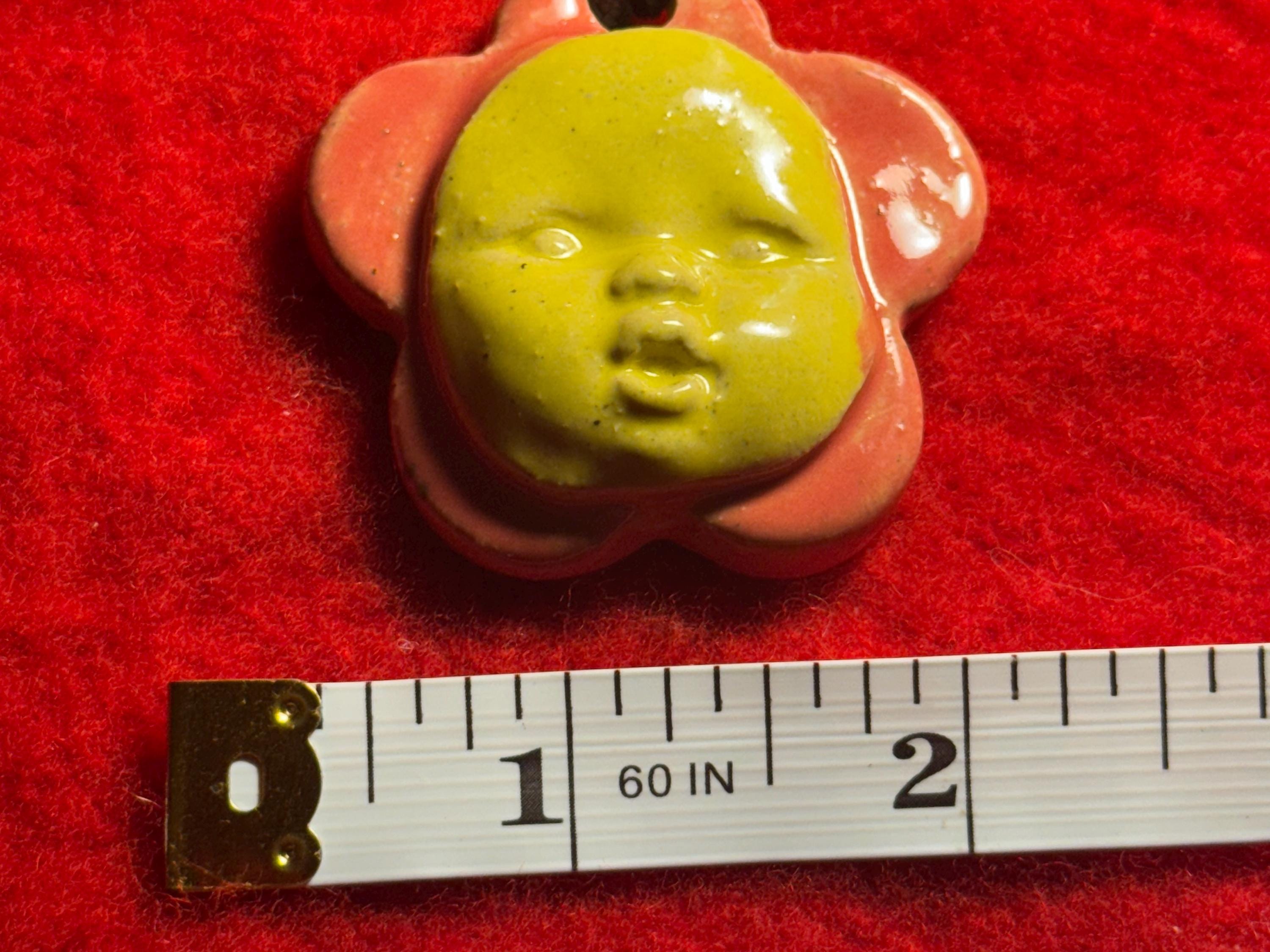 flower baby - red & yellow